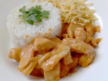 Strogonoff de frango simples