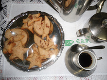 Biscoito amanteigado de canela