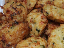 Bolinho de arroz prático