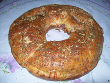 Rosca de calabresa