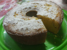 Bolo de flocos de milho