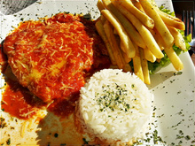 Filé à parmegiana