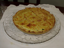 Torta de frango Julia