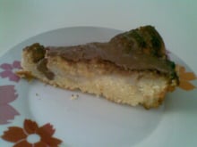 Bolo fofinho de banana com chocolate