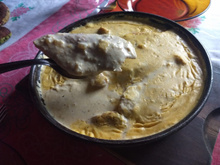 Filé de frango cremoso