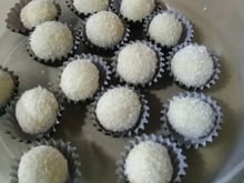 Docinho diet de leite em pó e coco