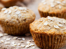 Muffins de aveia e maçã na frigideira: uma receita simples, nutritiva e sem forno