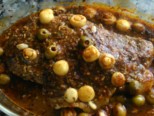 Filé ao molho madeira no forno