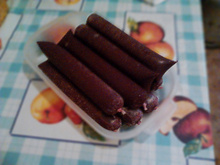 Sacolé de açaí