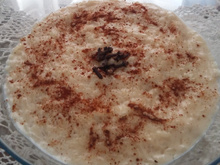 Arroz doce caramelizado