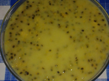 Pavê de bolo formigueiro com maracujá