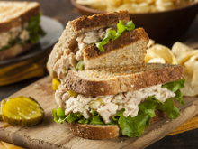 Lanche com pão integral