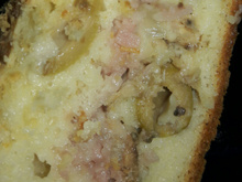Torta salgada com iogurte natural