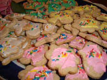 Bolachas com cheiro de Natal