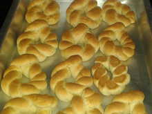 Rosquinha de creme de leite
