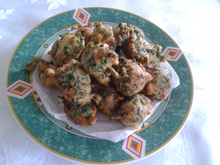 Bolinho de espinafre