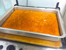 Bolo de laranja de liquidificador