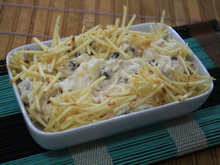 Salpicão com abacaxi