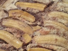 Bolo torta de banana