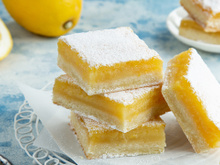 Como fazer quadradinhos de limão leves e saudáveis, sem farinha e sem açúcar