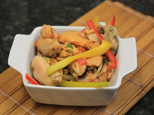 Vinagrete de mexilhões à Monica