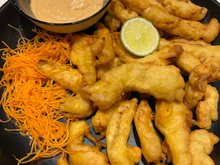 Empanado de tilápia com cerveja