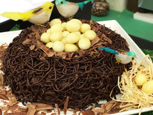 Bolo ninho de Páscoa