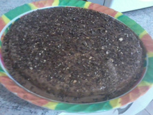 Bolo mousse de chocolate