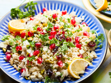 Cuscuz de couve-flor para uma refeição saudável e pouco calórica (ou com bacon!)