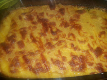 Filé de frango ao creme de milho