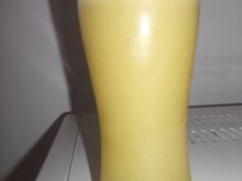 Suco de abacaxi com gengibre
