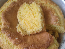 Bolo de milho fofinho