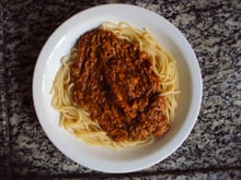 Macarrão ao molho especial de sardinha