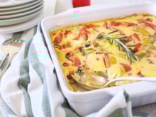 “Leva cinco minutos e o resultado é delicioso”: receita de torta de legumes feita por nutricionista