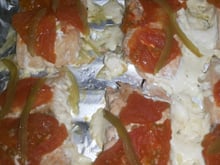 Salmão de forno simples