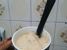Smoothie de banana e maçã