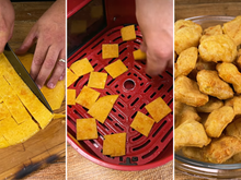 Delicioso, viciante e pronto em 8 minutos: esse é o salgadinho que faço para os meus filhos, uma receita na airfryer saudável e fácil!