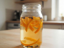 O que acontece se você colocar cascas de laranja e cravo-da-índia em um pote? A sua casa vai agradecer