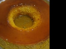 Pudim de leite condensado furadinho