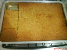 Bolo de limão da Dona Maria