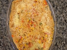 Macarrão de almoço de domingo rápido e fácil