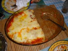 Lasanha à Fernando Brandi