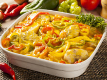 Moqueca de peixe na air fryer