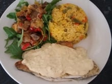 Peixe ao molho de mostarda