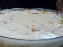 Pavê de pasta de amendoim