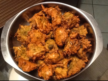 Bolinho de talo de espinafre