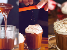 Há 12 invernos faço esse mesmo chocolate quente cremoso, intenso e com chantilly