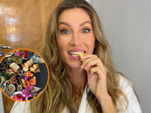 O que Gisele Bündchen comeu em sua viagem ao Brasil (spoiler: não é salada)