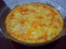 Frango com creme de milho