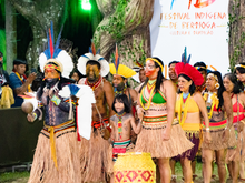 Festival Indígena de Bertioga: atividades culturais e show de Maria Gadú celebram povos indígenas